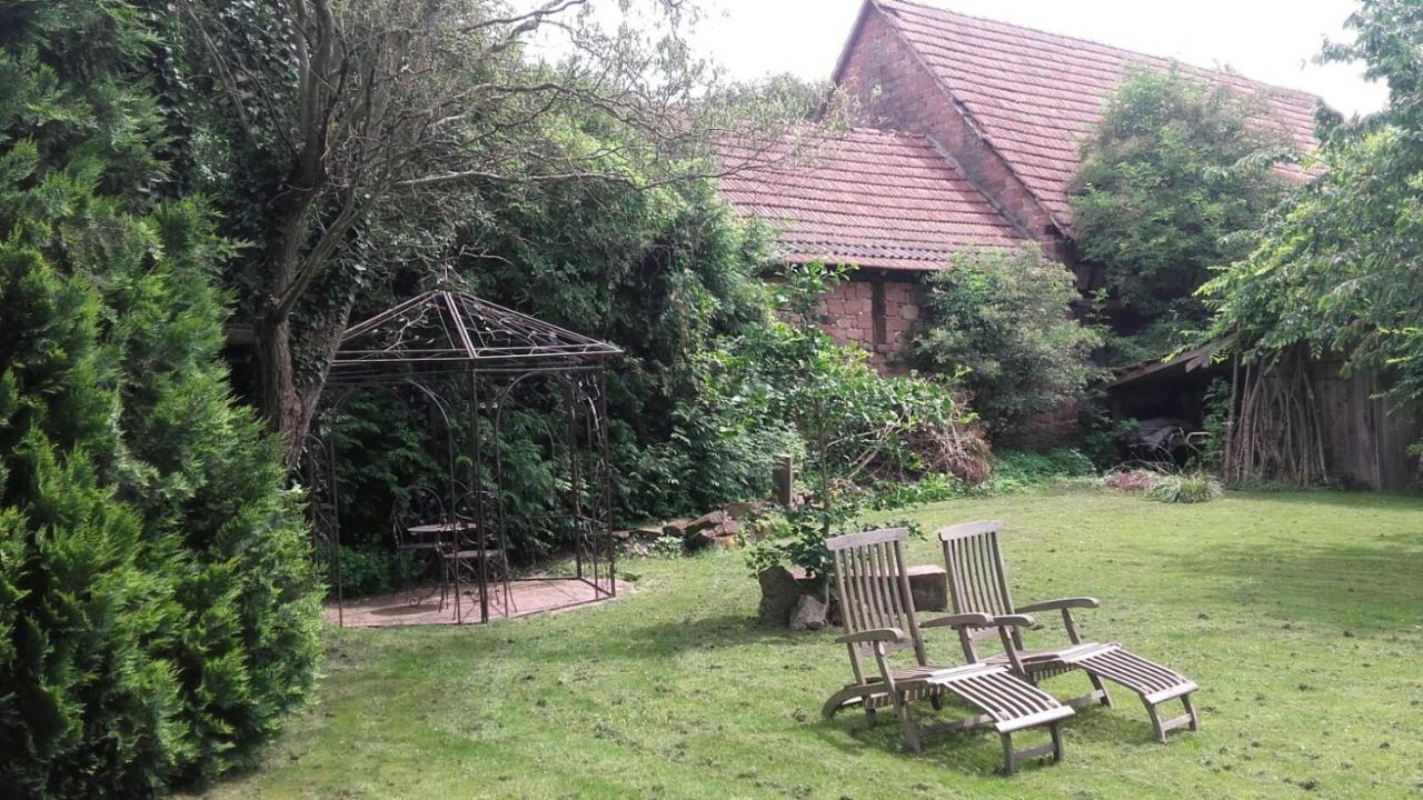 GITE AU PETIT RUISSEAU-Etage et combles-maison alsacienne 4 personnes 3 nuitées minimum Langensoultzbach Exterior foto