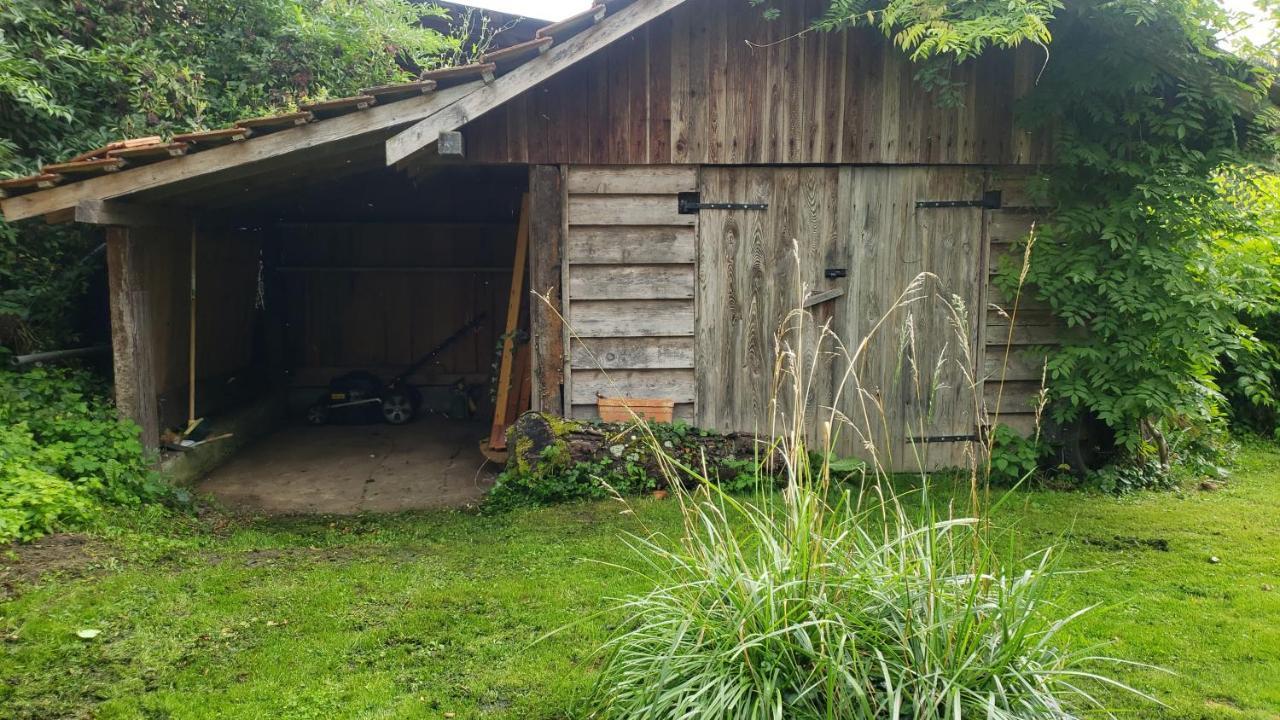 GITE AU PETIT RUISSEAU-Etage et combles-maison alsacienne 4 personnes 3 nuitées minimum Langensoultzbach Exterior foto